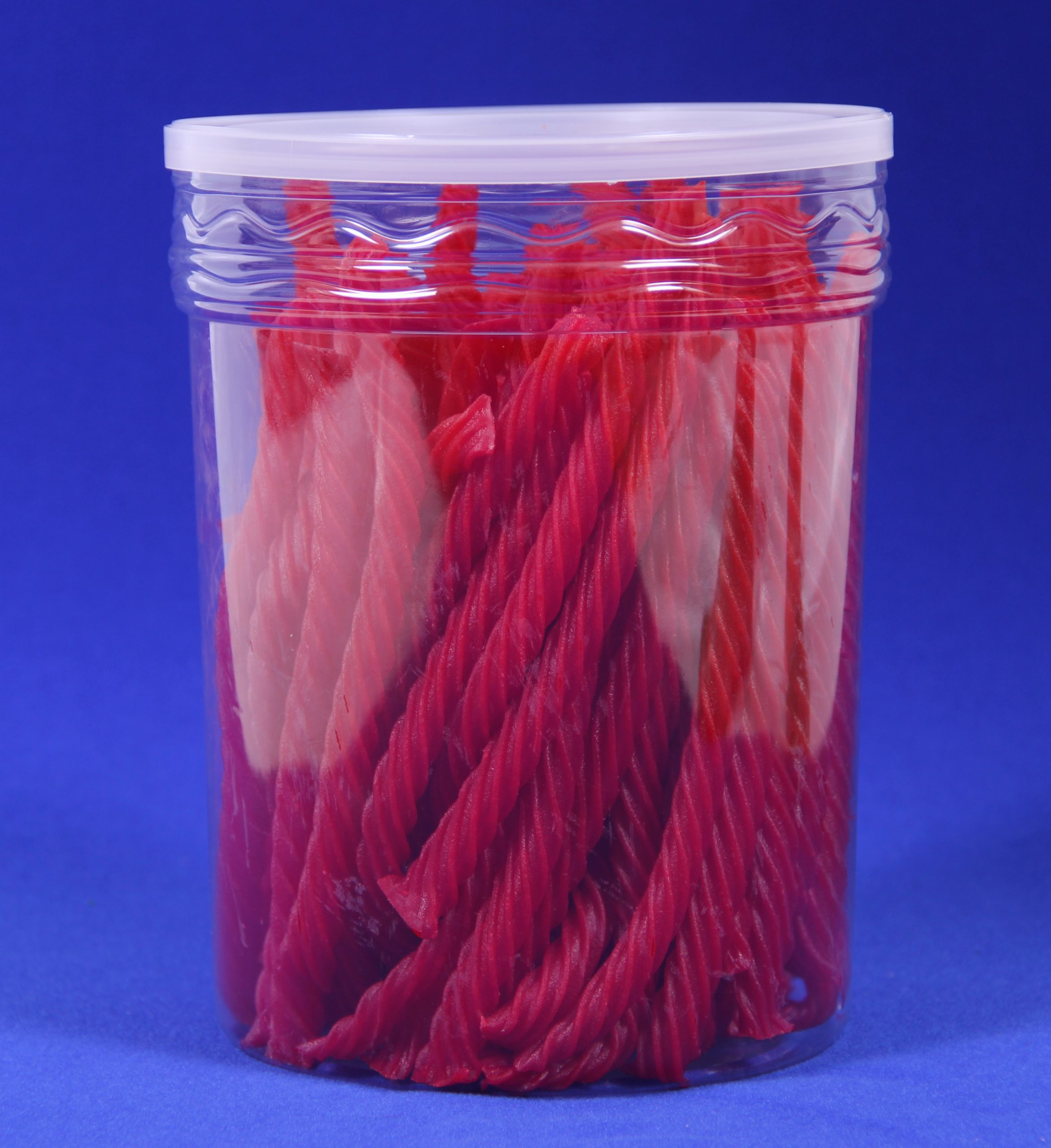 Clear Plastic Nesting Tub Container for Licorice, Pretzel Rods, Hard Candies & Chocolates